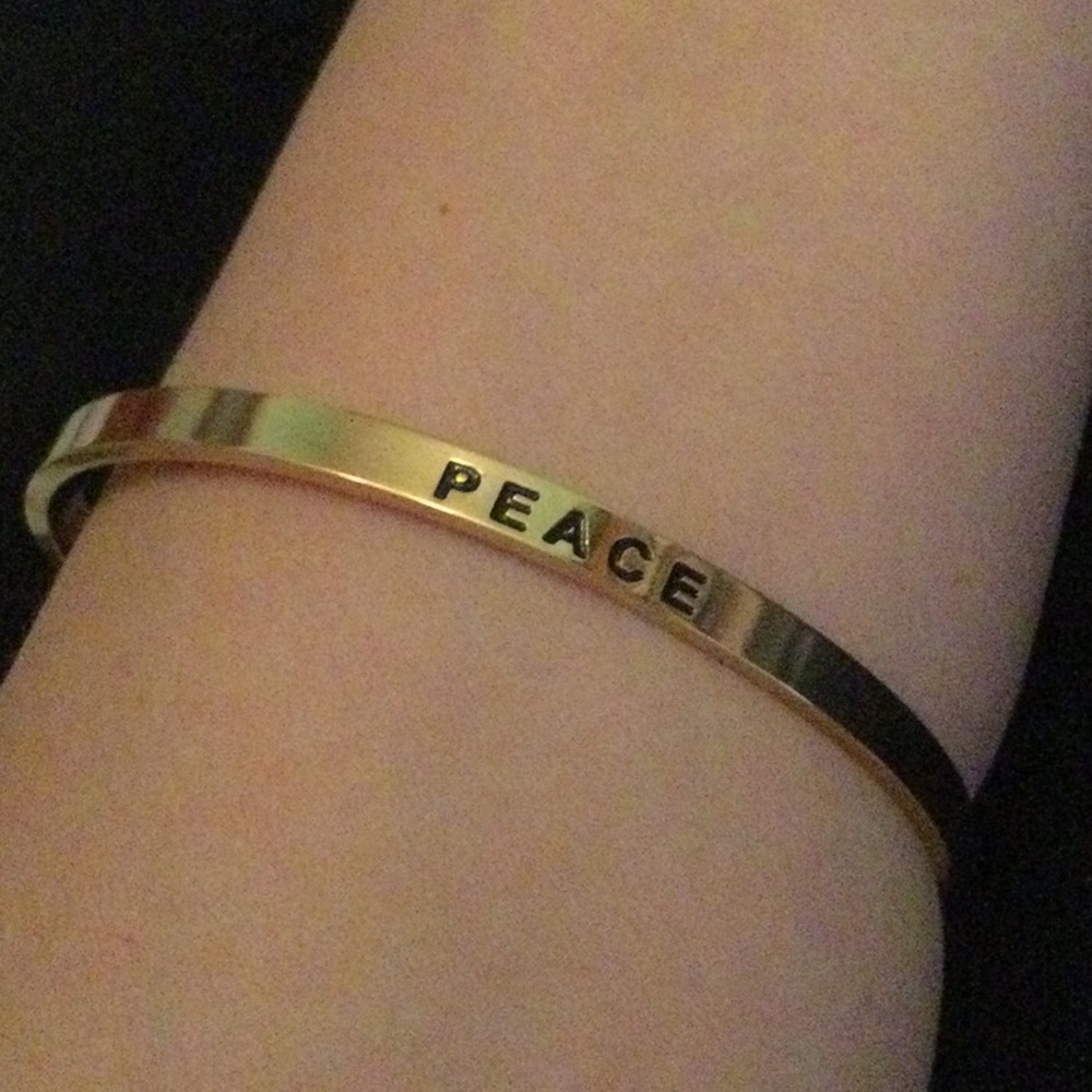 NEW Peace Cuff Bracelet